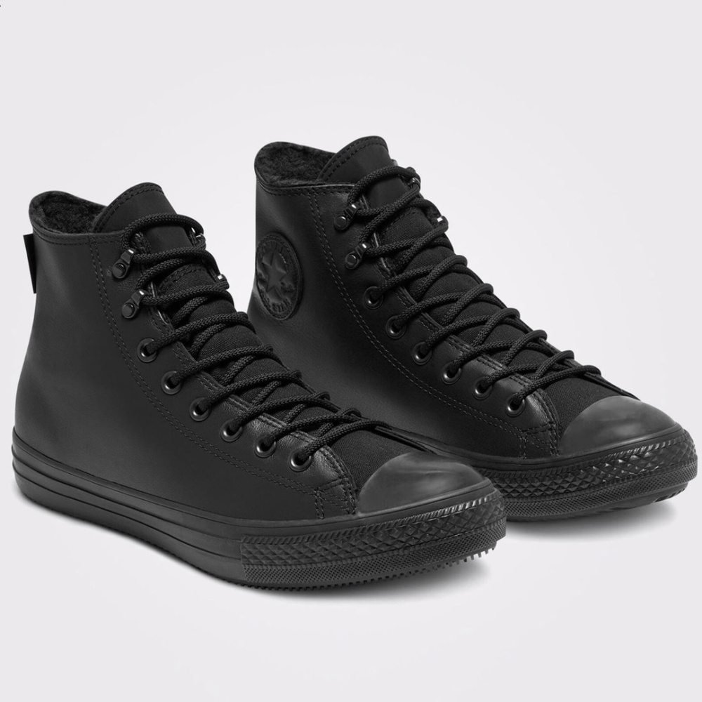 Converse Chuck Taylor All Star Winter High Black Goretex Leather size 9.5